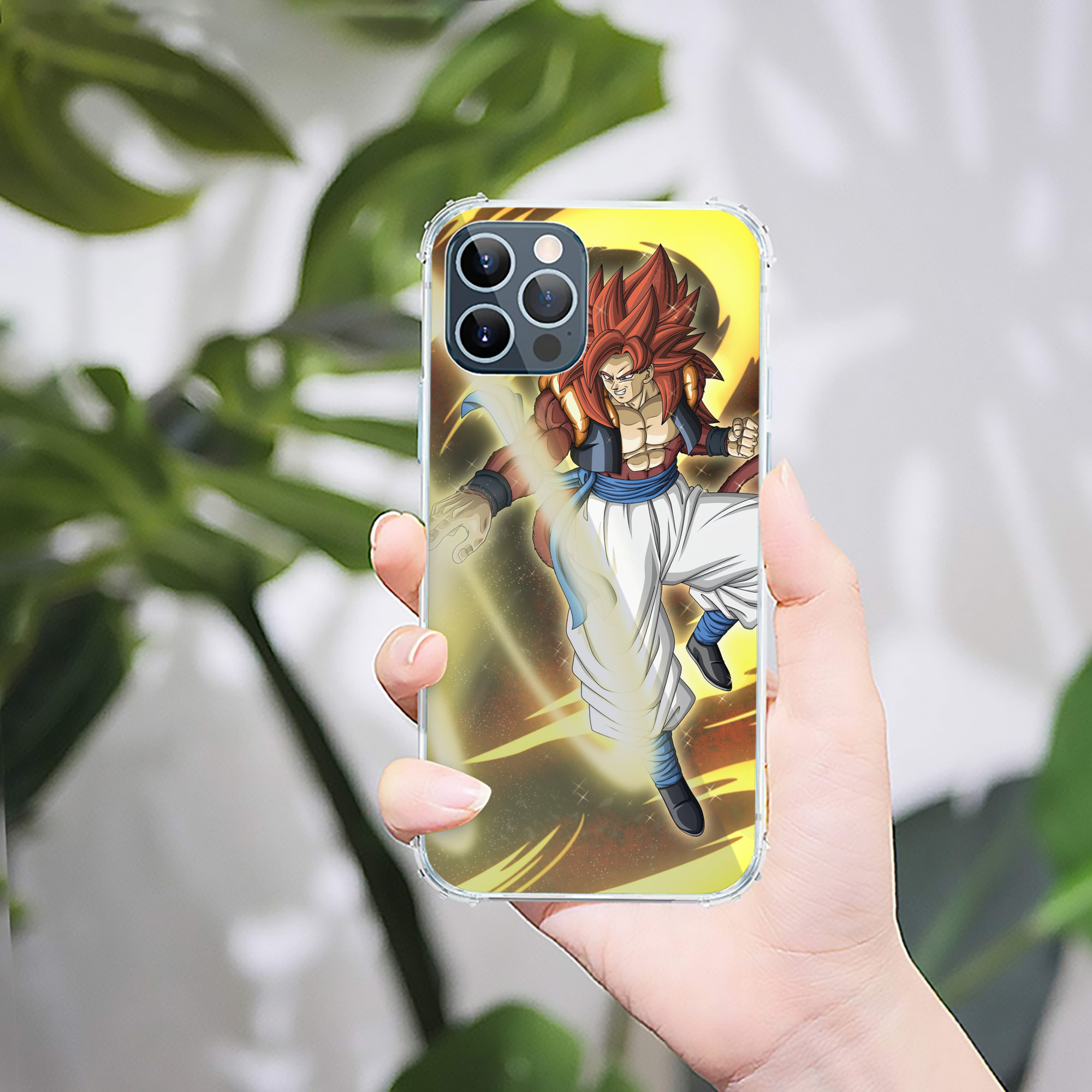 （画像用） ドラゴンボール DRAGON BALL 【iPhone 12シリーズ対応】透明スマホケース（クリアソフトケース）